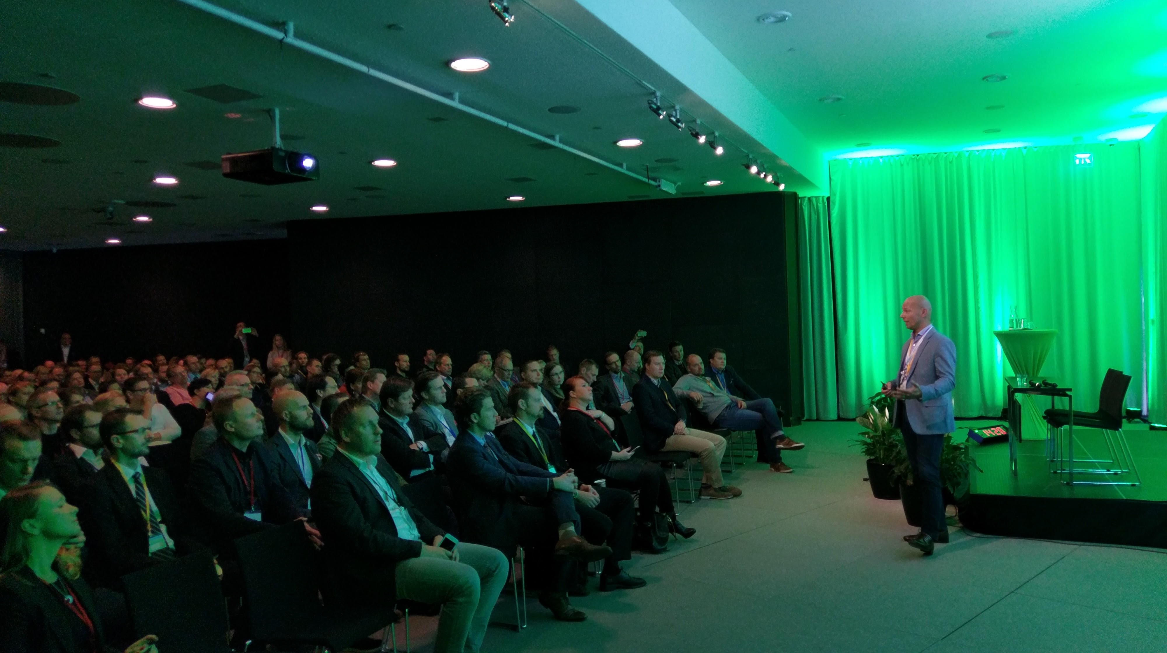 Speaking at FutureTech Oulu, Finland