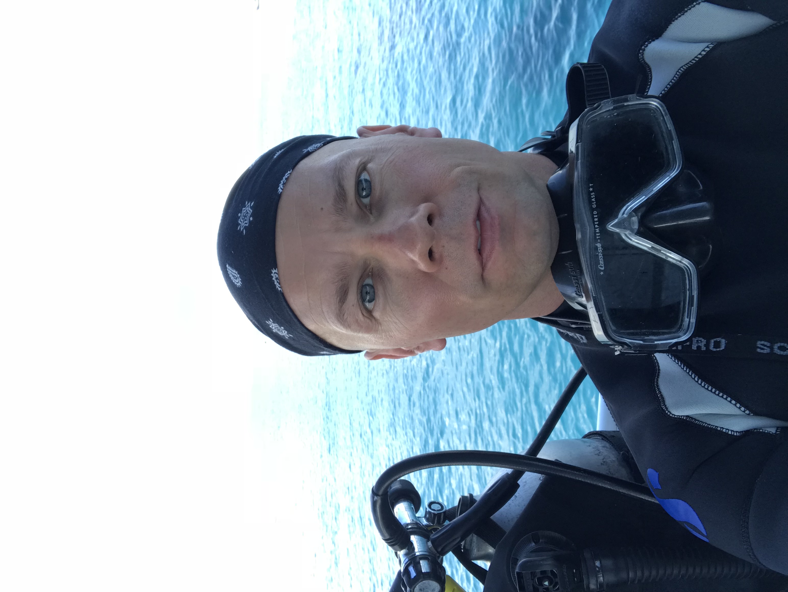 Mikko Peltola — scuba diving